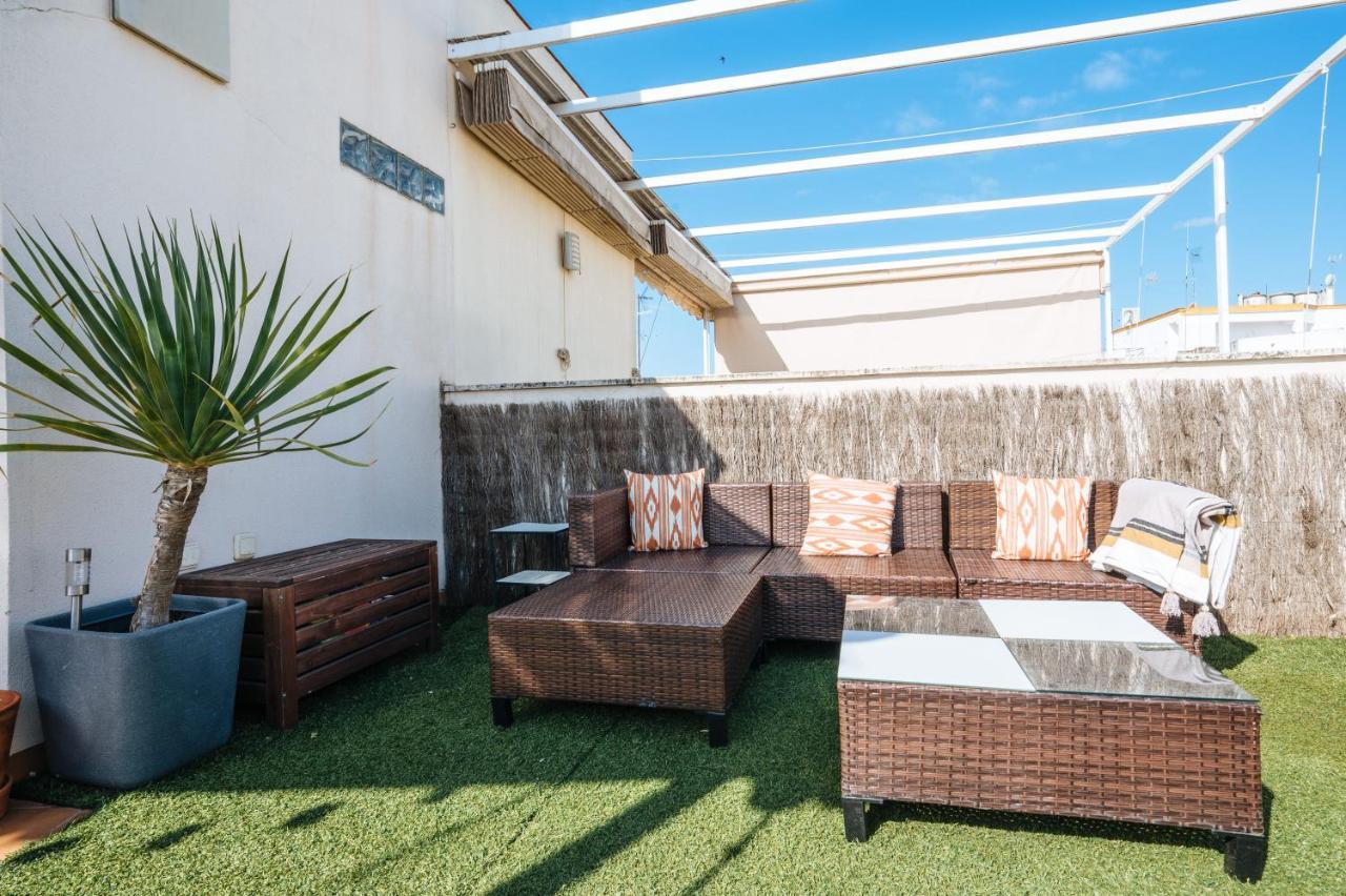 Homeyseville-Amazing Penthouse Giralda Views 8 Pax, Parking Optional Bagian luar foto